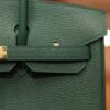 Birkin 25 Togo Malachite GHW