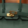Birkin 25 Togo Malachite GHW