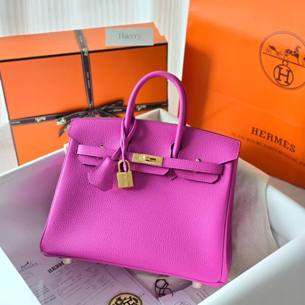 Birkin 25 Togo Magnolia GHW