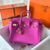 Birkin 25 Togo Magnolia GHW