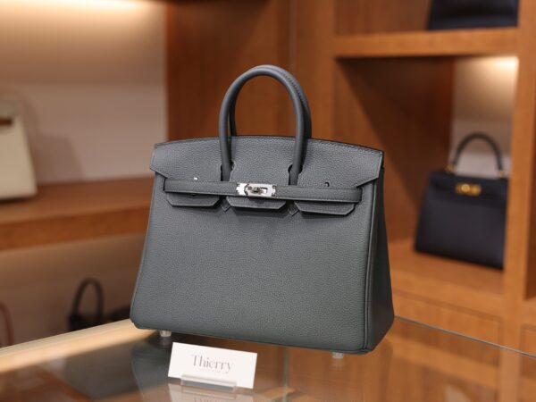 버킨 25 토고 베르트 아만데 은장 001_SBJ_9747 Birkin 25 Togo Vert Amande PHW