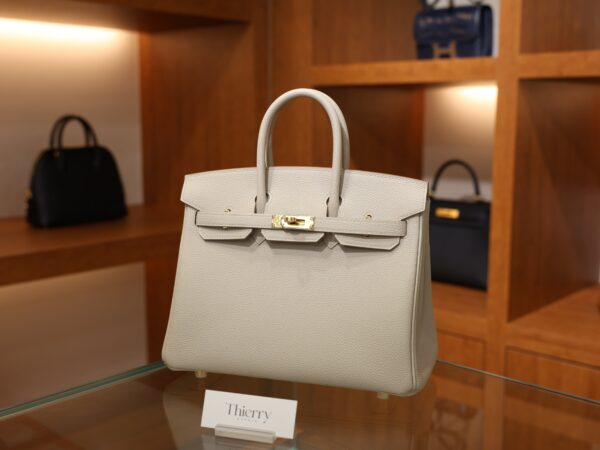 버킨 25 토고 베통 금장 001_139A8851 Birkin 25 Togo Beton GHW