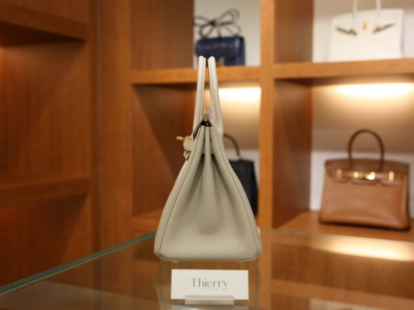 Birkin 25 Togo Beton GHW