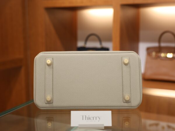 Birkin 25 Togo Beton GHW