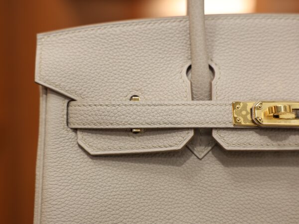 Birkin 25 Togo Beton GHW