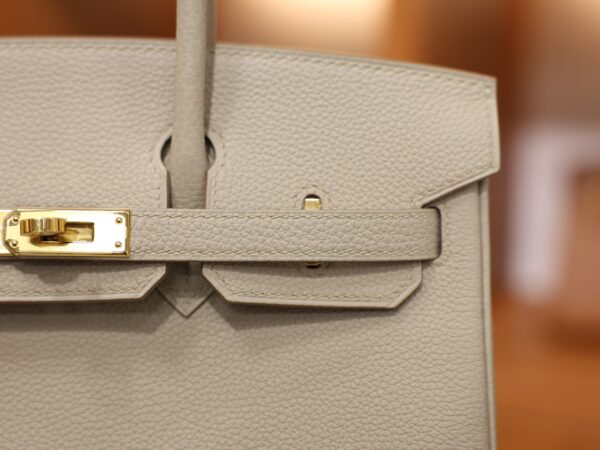 Birkin 25 Togo Beton GHW