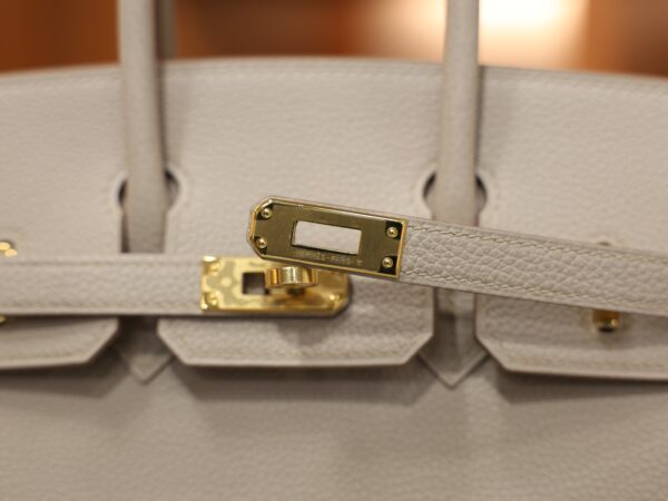 Birkin 25 Togo Beton GHW