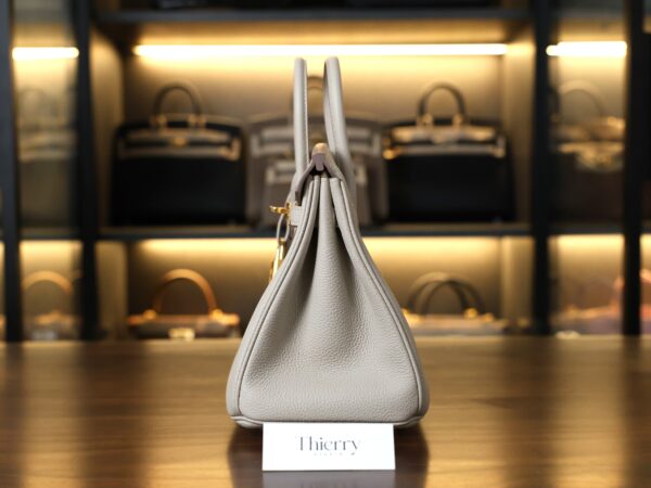 Birkin 25 Togo Beton GHW