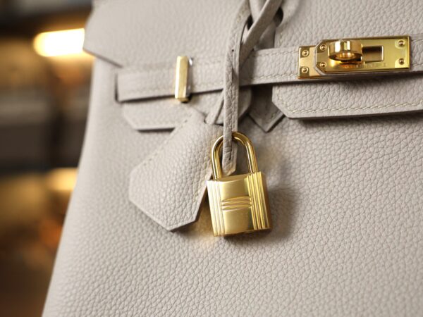 Birkin 25 Togo Beton GHW