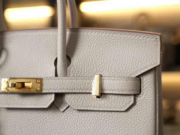 Birkin 25 Togo Beton GHW