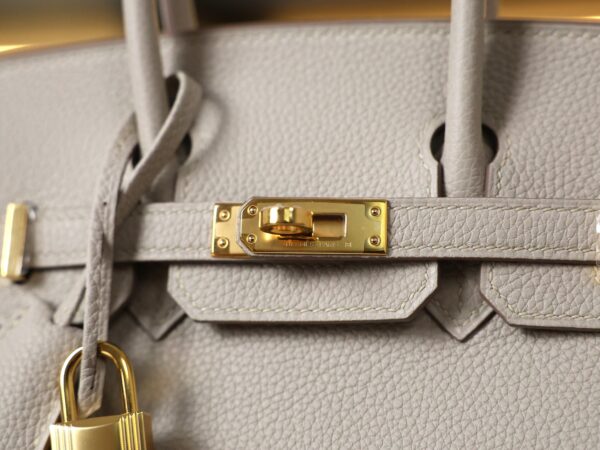 Birkin 25 Togo Beton GHW