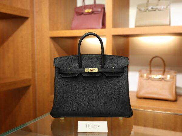 Birkin 25 Togo Black GHW