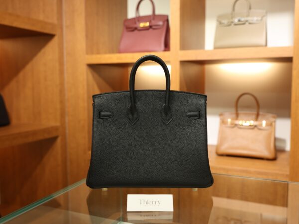 Birkin 25 Togo Black GHW