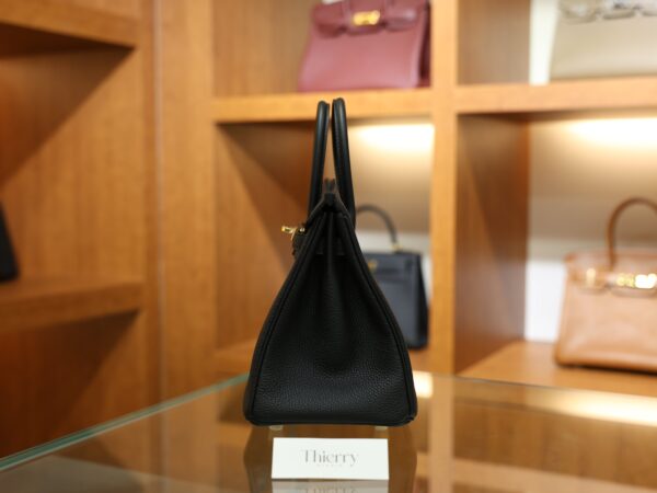 Birkin 25 Togo Black GHW