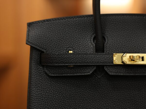 Birkin 25 Togo Black GHW