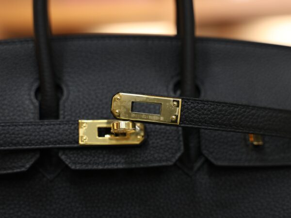 Birkin 25 Togo Black GHW