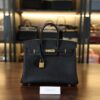 Birkin 25 Togo Black GHW