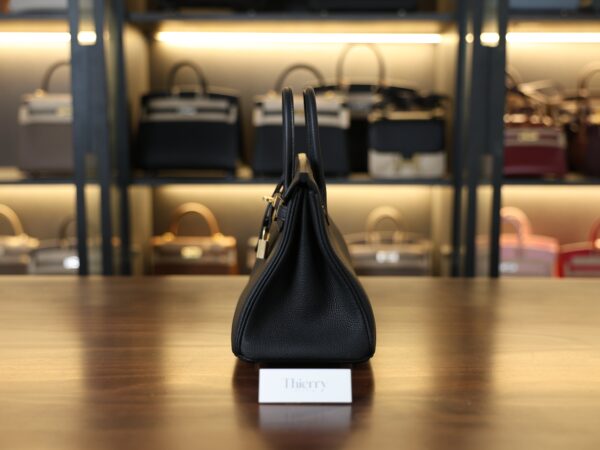 Birkin 25 Togo Black GHW
