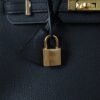 Birkin 25 Togo Black GHW