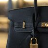 Birkin 25 Togo Black GHW