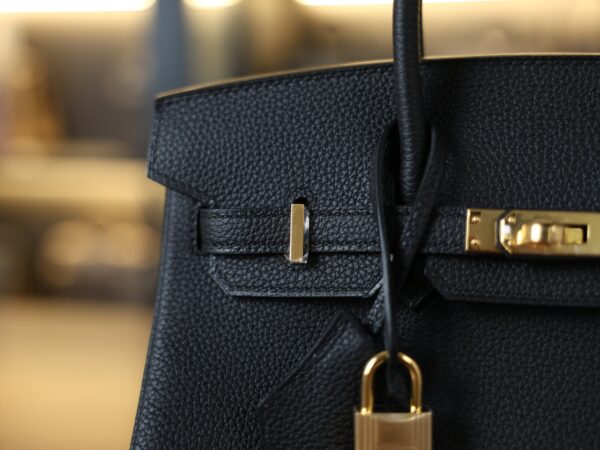 Birkin 25 Togo Black GHW