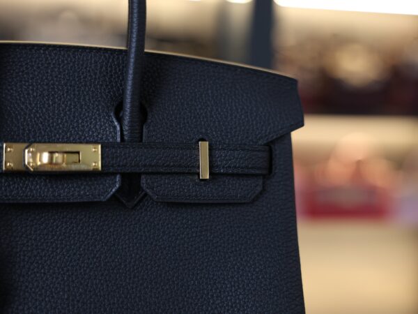 Birkin 25 Togo Black GHW