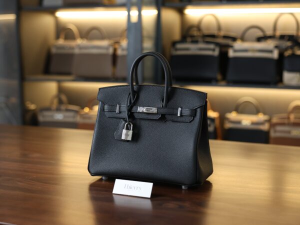 Birkin 25 Togo Black PHW
