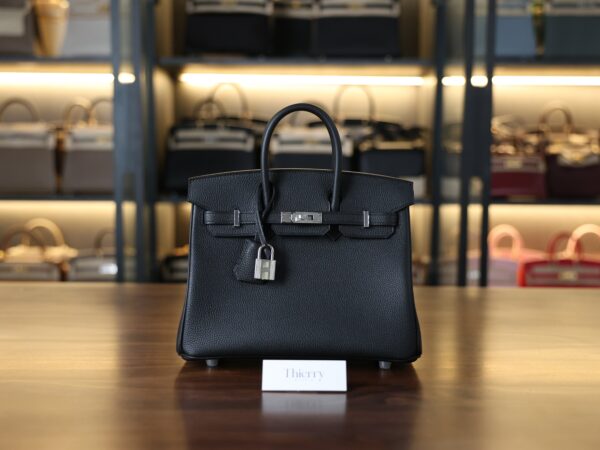 Birkin 25 Togo Black PHW