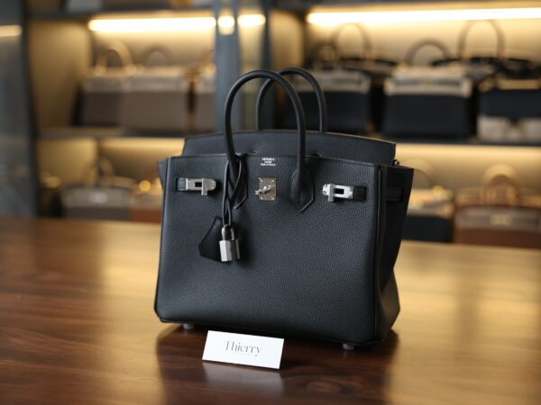 Birkin 25 Togo Black PHW