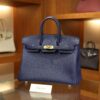 Birkin 25 Togo Bleu Saphir GHW