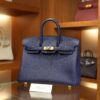Birkin 25 Togo Bleu Saphir GHW