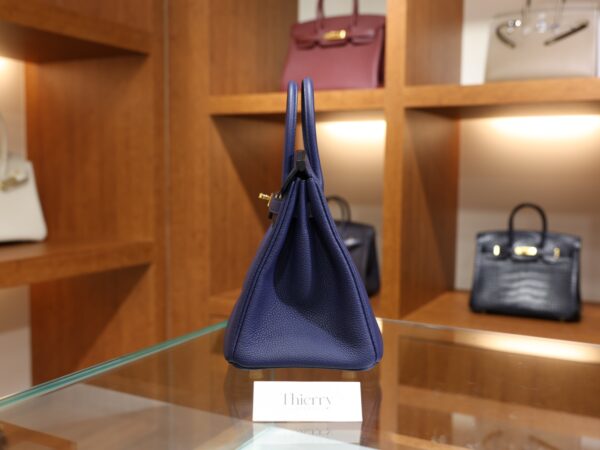 Birkin 25 Togo Bleu Saphir GHW