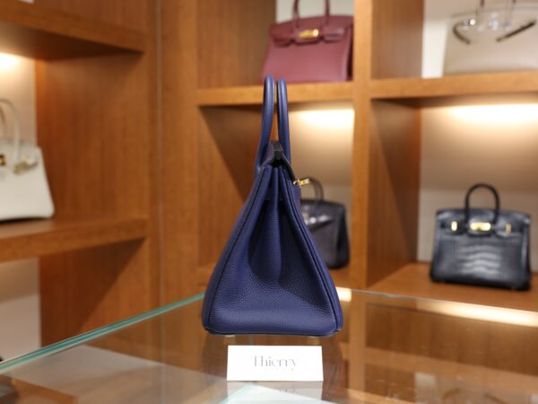 Birkin 25 Togo Bleu Saphir GHW