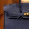 Birkin 25 Togo Bleu Saphir GHW