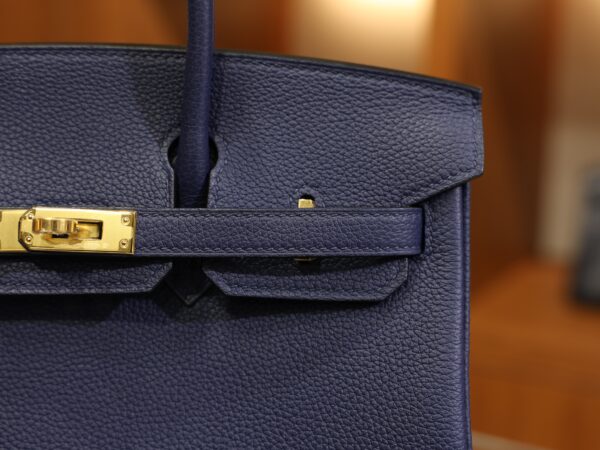 Birkin 25 Togo Bleu Saphir GHW