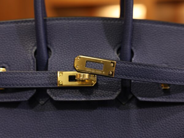 Birkin 25 Togo Bleu Saphir GHW