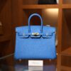 Birkin 25 Togo Bleu Zanzibar GHW