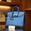 Birkin 25 Togo Bleu Zanzibar GHW