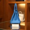 Birkin 25 Togo Bleu Zanzibar GHW