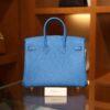 Birkin 25 Togo Bleu Zanzibar GHW