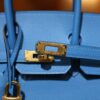 Birkin 25 Togo Bleu Zanzibar GHW