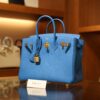 Birkin 25 Togo Bleu Zanzibar GHW