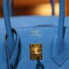 Birkin 25 Togo Bleu Zanzibar GHW
