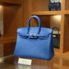 Birkin 25 Togo Bleu Hydra PHW