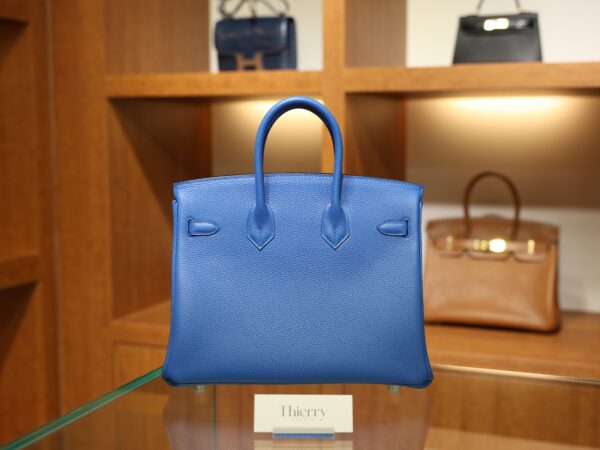Birkin 25 Togo Bleu Hydra PHW