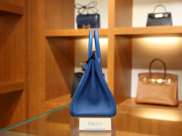 Birkin 25 Togo Bleu Hydra PHW