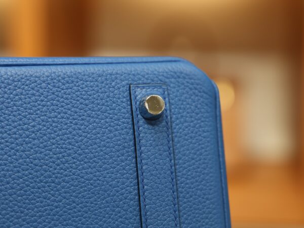 Birkin 25 Togo Bleu Hydra PHW