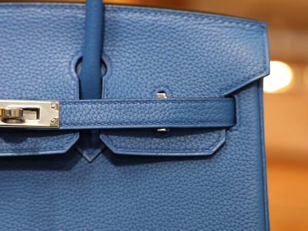 Birkin 25 Togo Bleu Hydra PHW