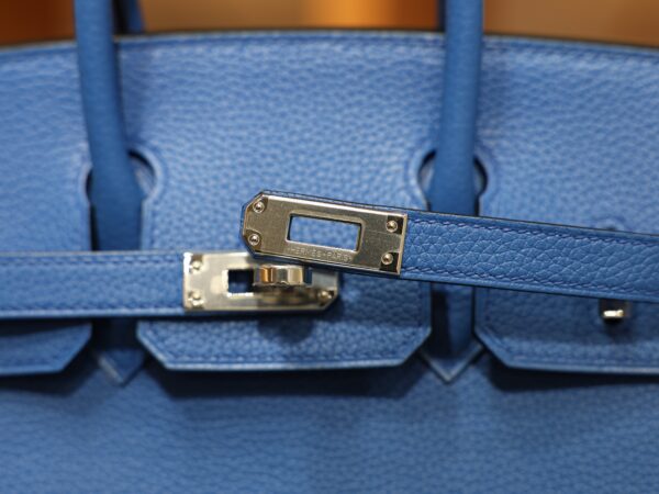 Birkin 25 Togo Bleu Hydra PHW