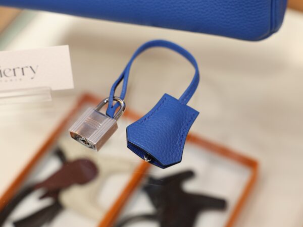 Birkin 25 Togo Bleu Hydra PHW